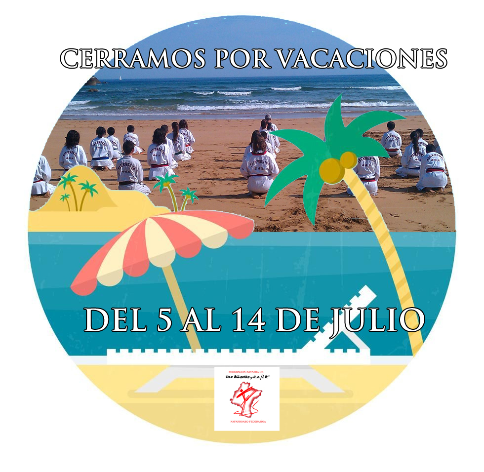 CERRADO POR VACACIONES